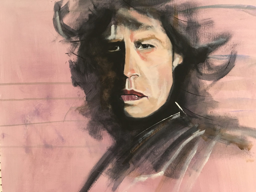 Portrait of Mick Jagger