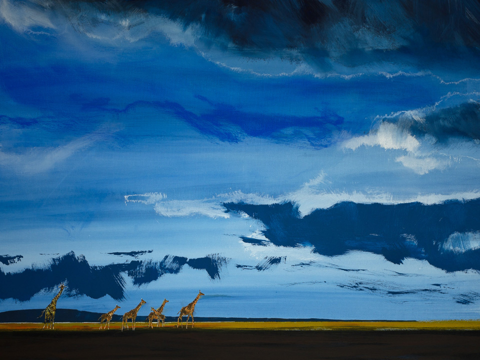 Original Painting from ColinWaltonArt.com; Title: Africa Code: CW-016